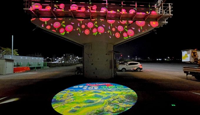 창녕군, 남지교 경관조명 정비공사