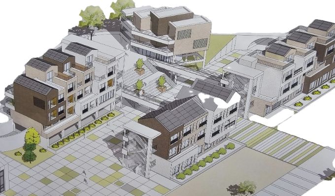 청년타운 조성사업 조감도