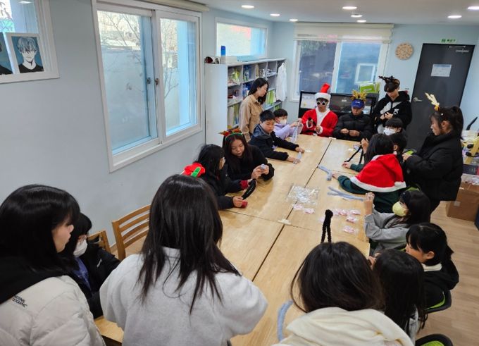 고성군청소년센터“온” 봉사동아리 ‘무지개