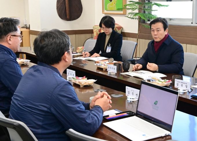 조규일 진주시장, 탄핵 정국에 따른 수출기업 현장 소통