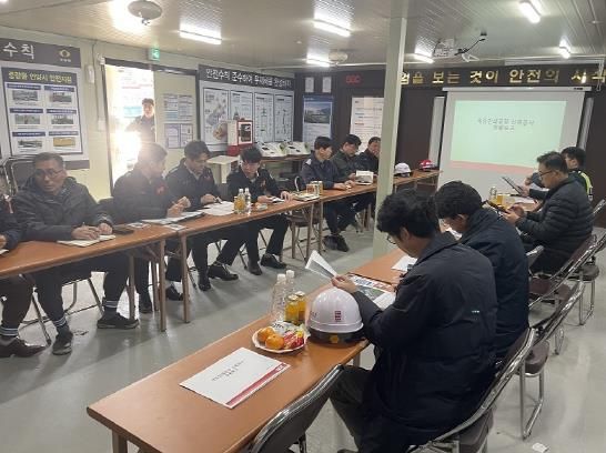 세종시, 겨울철 안전사고 대비 건축공사장 점검 완료