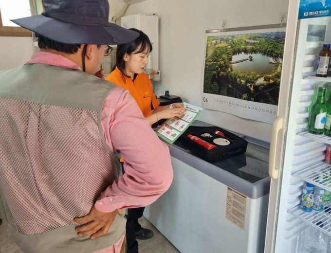 겨울철 캠핑장 등 화재안전대책 점검