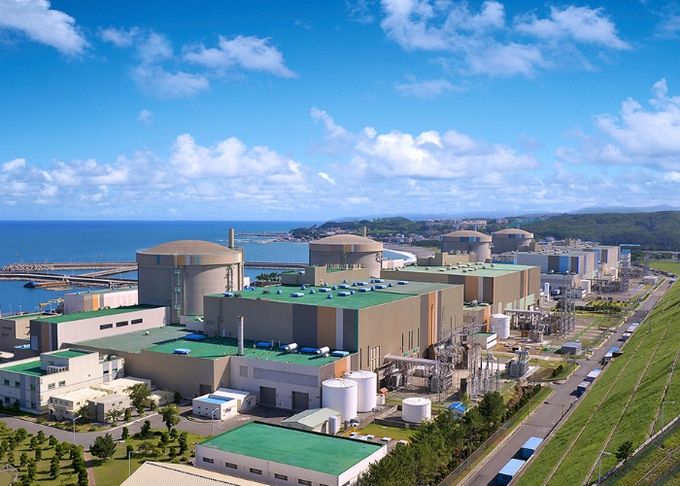 월성원전 전경사진