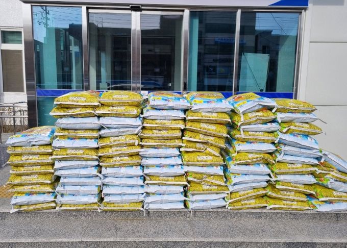 이름 없는 선행, 진주시복지재단에 백미 1,600kg 기부한 익명의 할머니