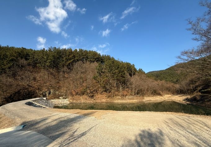 노후저수지(침점2저수지) 개보수사업 준공