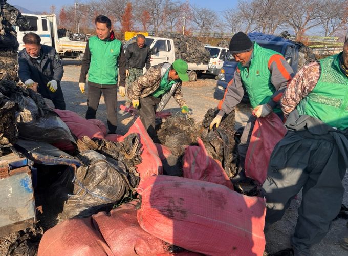 하동군새마을지회, 영농 폐자원 수집 경진대회