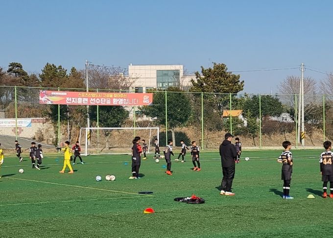 고성에 피는 겨울 스포츠의 꽃, 동계 전지훈련