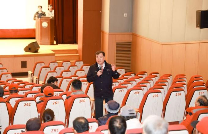 산청군, 현업근로자 정기안전보건교육 실시