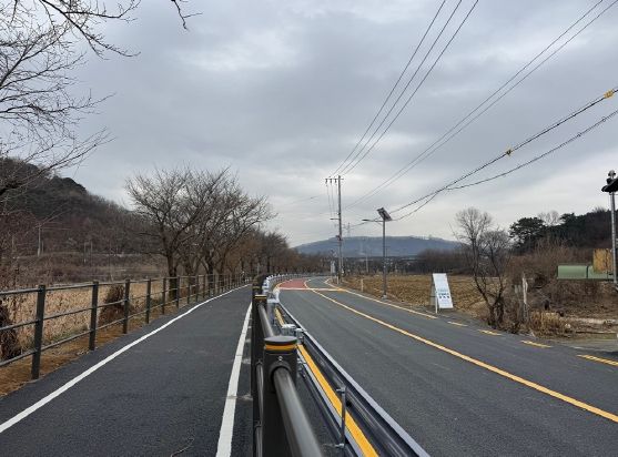세종시 조치원에서 전의면까지 천변따라 자전거로 달려요!