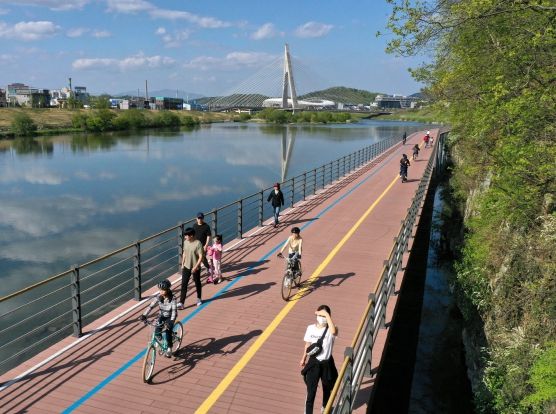 전국 자전거여행 대표코스 60선에 ‘진주시 남강순환코스’선정