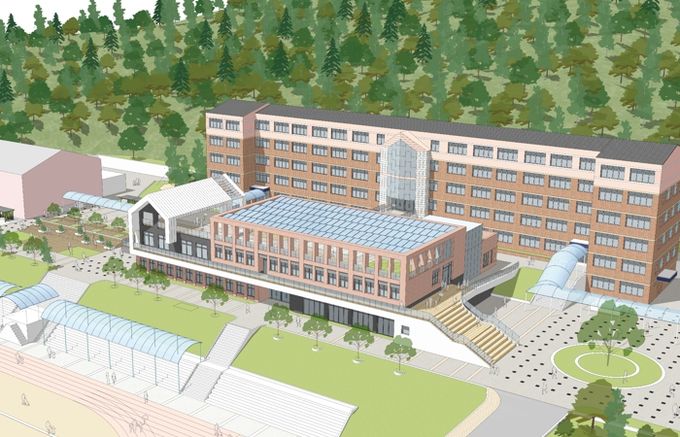 경북교육청, 선산중학교 그린스마트스쿨 조성 공사 설계 공모를 통한 작품 선정 완료