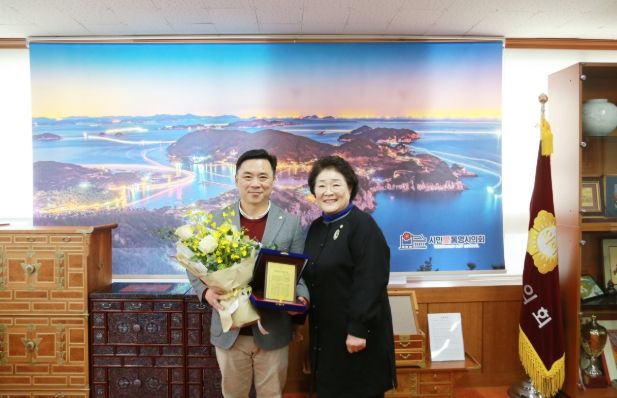 통영시의회 노성진 의원, 경상남도의정봉사상 수상