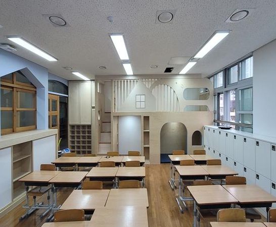 양지초등학교 1학년 교실 공간조성)