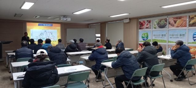 통영시, 새해농업인 양봉과정 실용교육