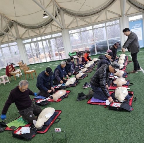 파주시, 공공체육시설 심정지 환자는 내가 지킨다