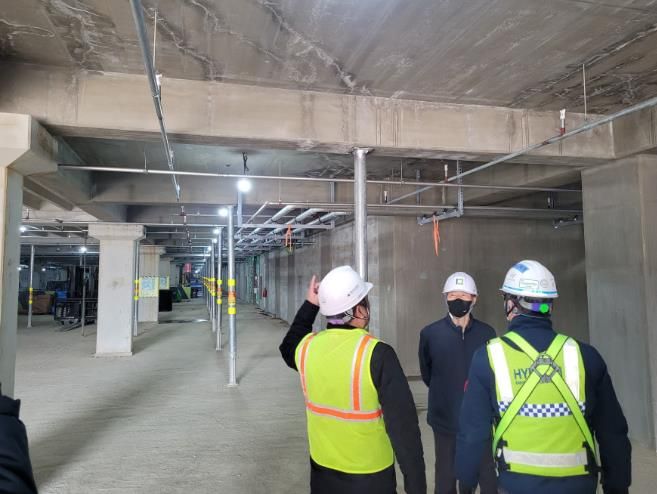 창원특례시, 설 맞이 공동주택 건설현장 안전점검 실시