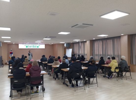 양산시 강서동, 노인일자리사업 발대식 및 활동 ․ 안전교육 실시