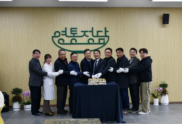 수원시 영통구 박사승 구청장 영통구, 구내식당 '영통정담' 개소