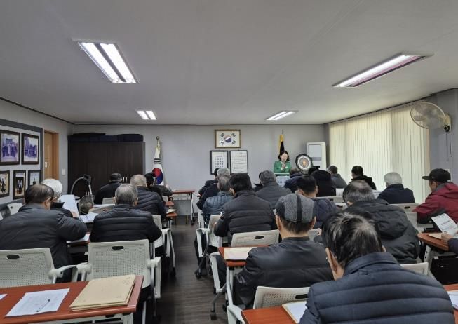 양평군 지평면, “경로당 보조금, 투명성과 신뢰를 더하다!ˮ 회계교육 실시