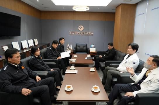 세종소방서, 설 명절 응급환자 이송체계 점검