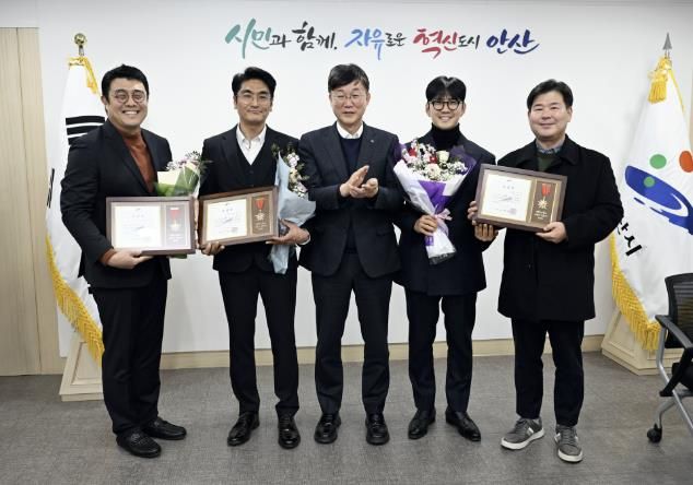 생활폐기물 수거원이 화재 초기 진압… 안산시, 모범시민 표창