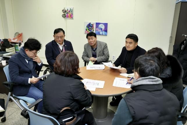 의왕시의회, 통합정보센터와 장애인자립생활센터 방문 의견 청취