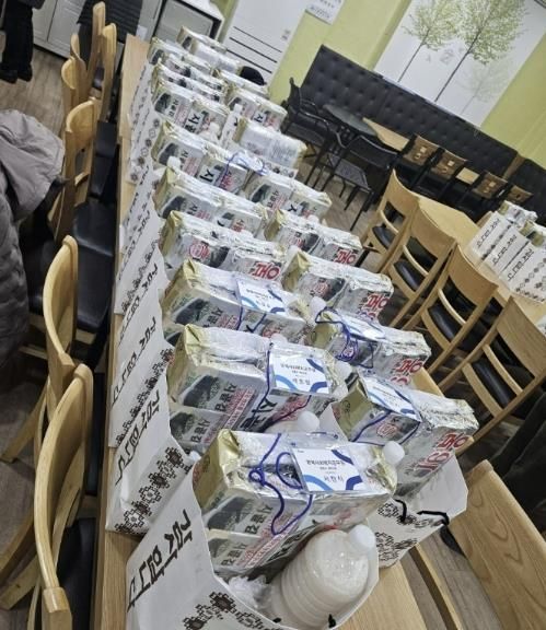 수원시 영통구 매탄3동 천성교회, 설맞이 지역사회 떡국떡 나눔