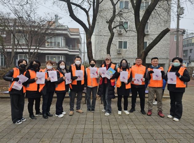 평택시 송북동 지역사회보장협의체, 동절기 복지 사각지대 발굴 캠페인 실시