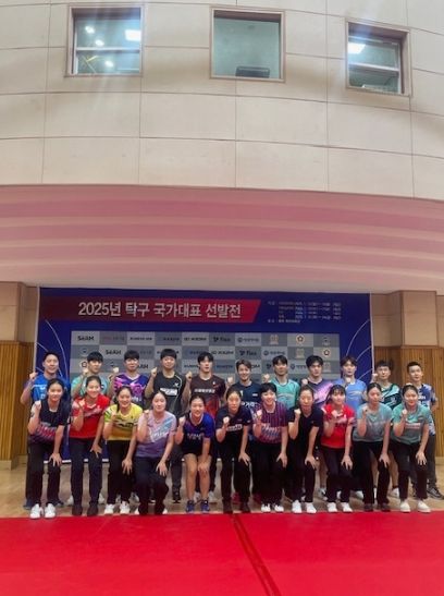 양산시청 여자탁구단 이다경 선수, 국가대표 선발