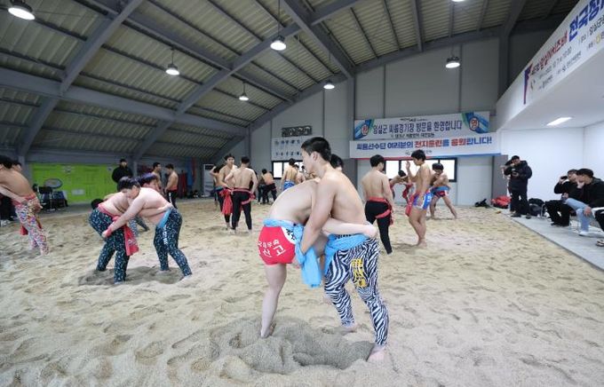 임실군, 씨름 전지훈련의 메카로 자리매김