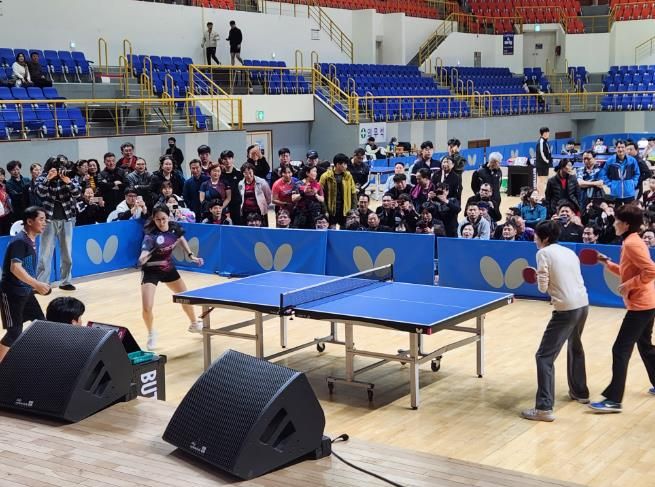 영광군, 탁구전지훈련 및 현정화배 전국탁구대회 개최