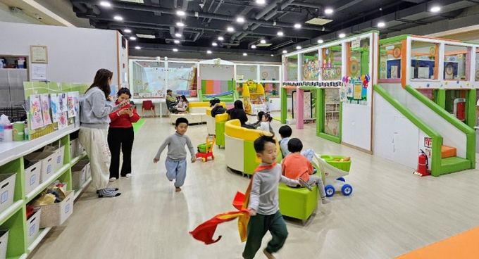 창녕군 아이행복키움터 모습