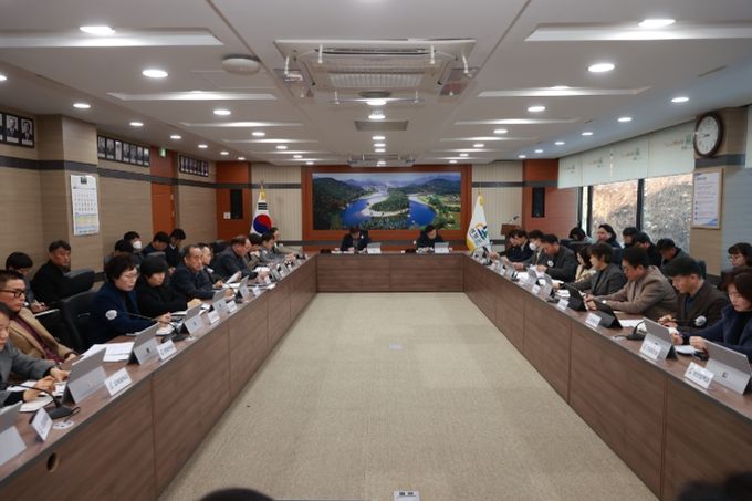 국도비 확보 보고회