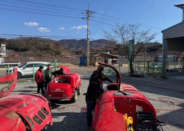 SS기(분무형 약제 살포기) 무상 수리·교육
