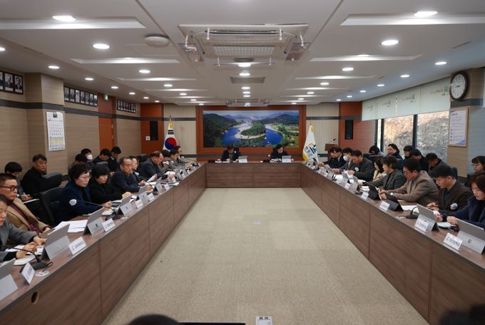 국도비 확보 보고회