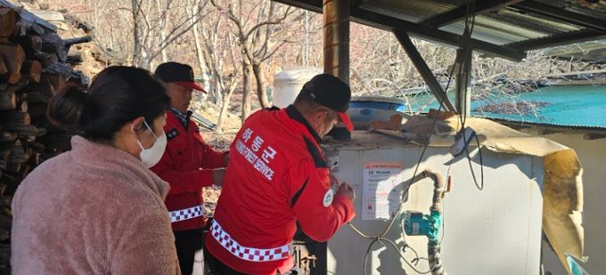 화목보일러 재처리용기 보급으로 산불 예방 추진