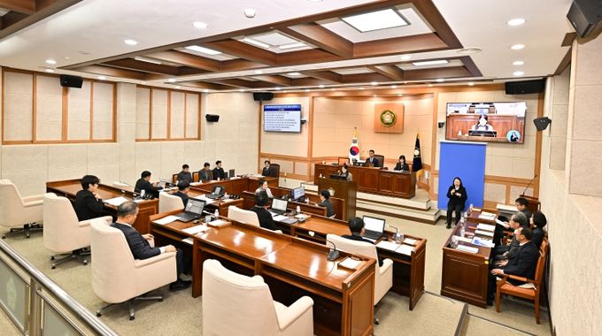 제305회 정선군의회 임시회 폐회