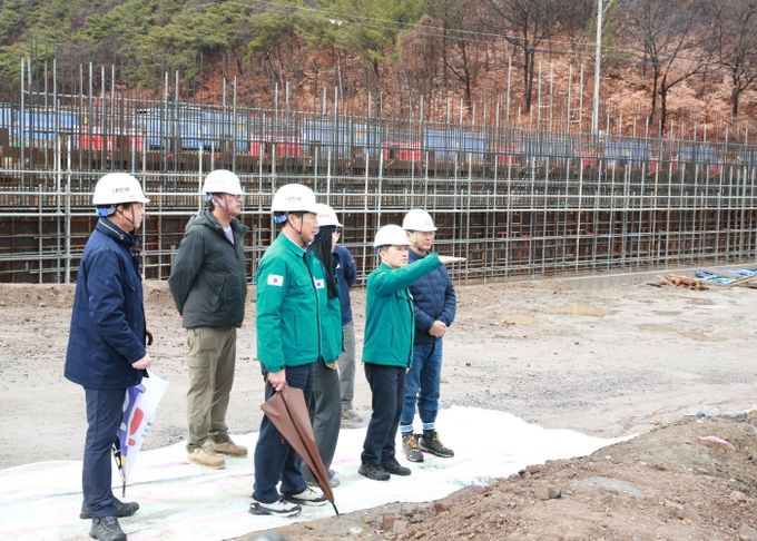 의령군, 해빙기 대비 현장 안전 점검 실시