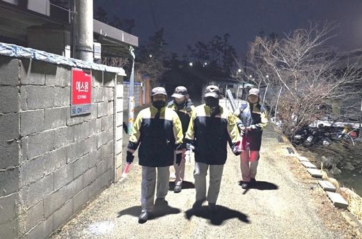 산림인접마을 산불화재 예방 순찰 실시