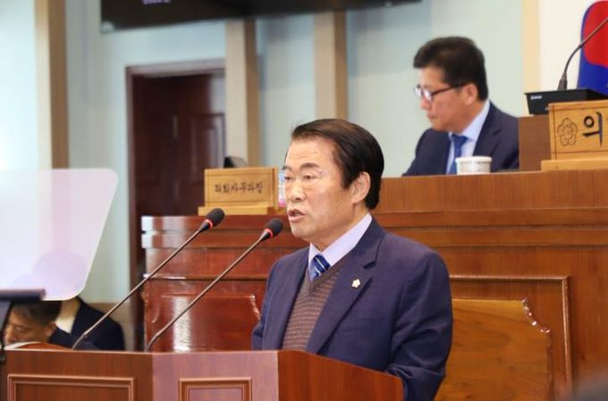 제308회 함안군의회 임시회 배재성 의원 5분 자유발언
