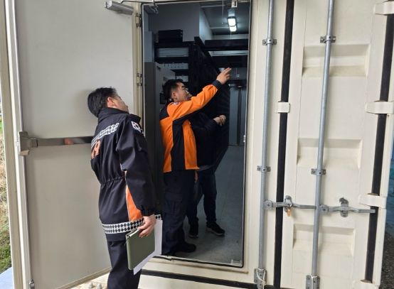 강진소방서, 관내 에너지저장시설(ESS) 현지지도점검 실시