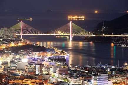 여수밤바다 전경