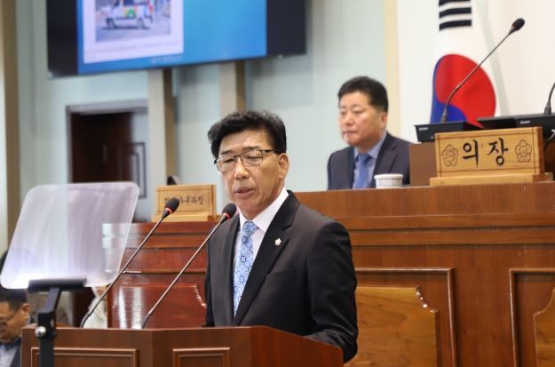 제309회 함안군의회 임시회 김영동 의원 5분 자유발언