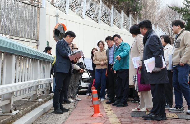 ‘현장 중심’ 박강수 마포구청장, 지역 곳곳 누비며 구민 안전 강조