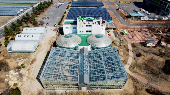 의령곤충생태학습관 생태유리온실 증축