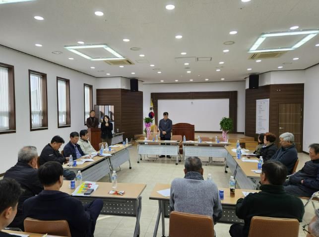 水려한 합천 농특산물 전자상거래협회 정기총회 개최