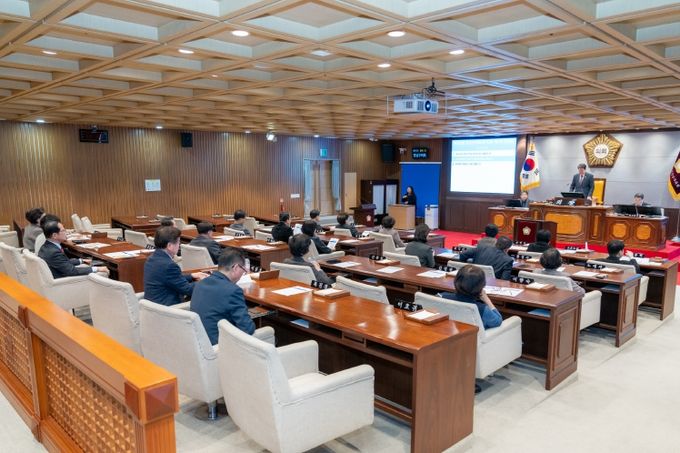 제325회 임시회 전경