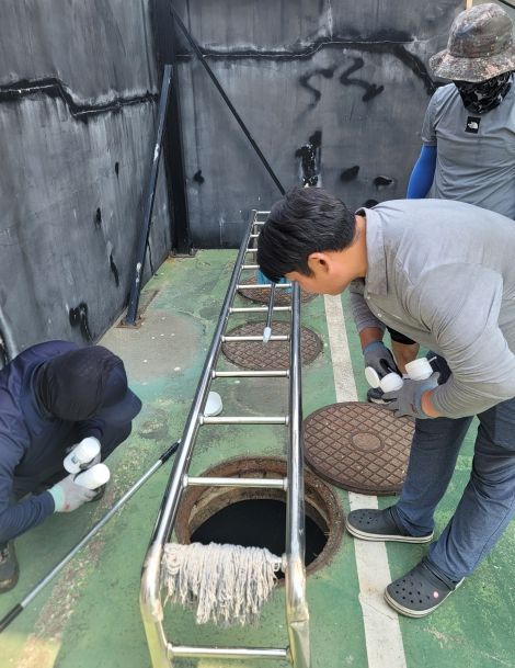 의령군, 모기 유충 구제사업