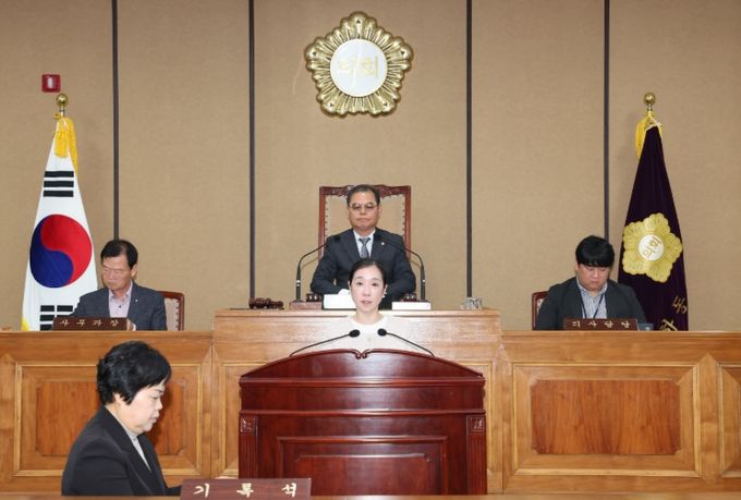 하동군의회 김혜수 의원 “벼 재배면적 조정제 철회하라”
