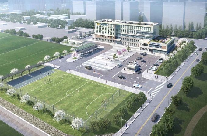 증평경찰서 조감도